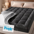 Dual-Layer 4" Mattress Topper with 20" Deep Pocket - King Size